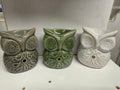 Wax Burners Owl Dark Cream